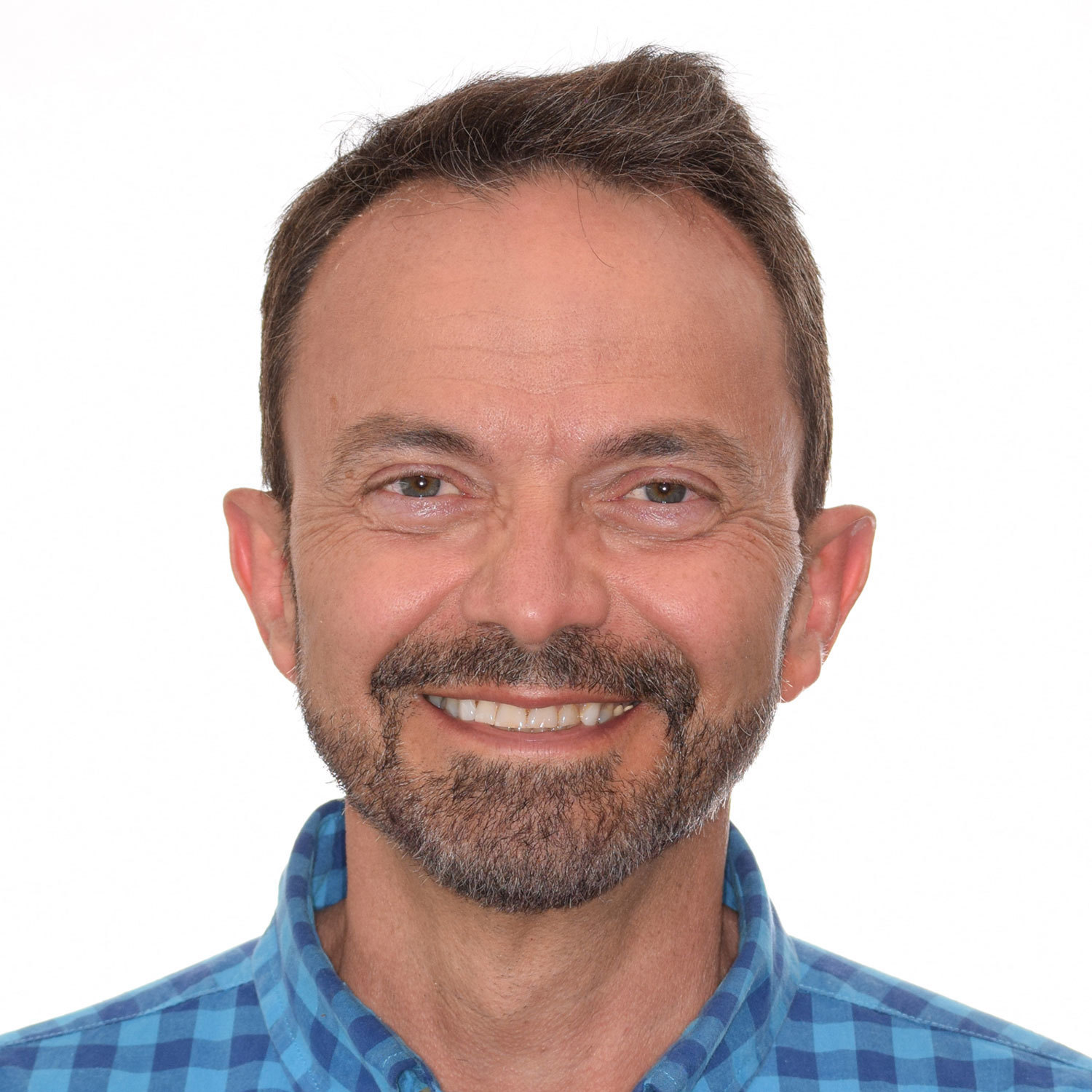 Paul Poteet, front view before treatment