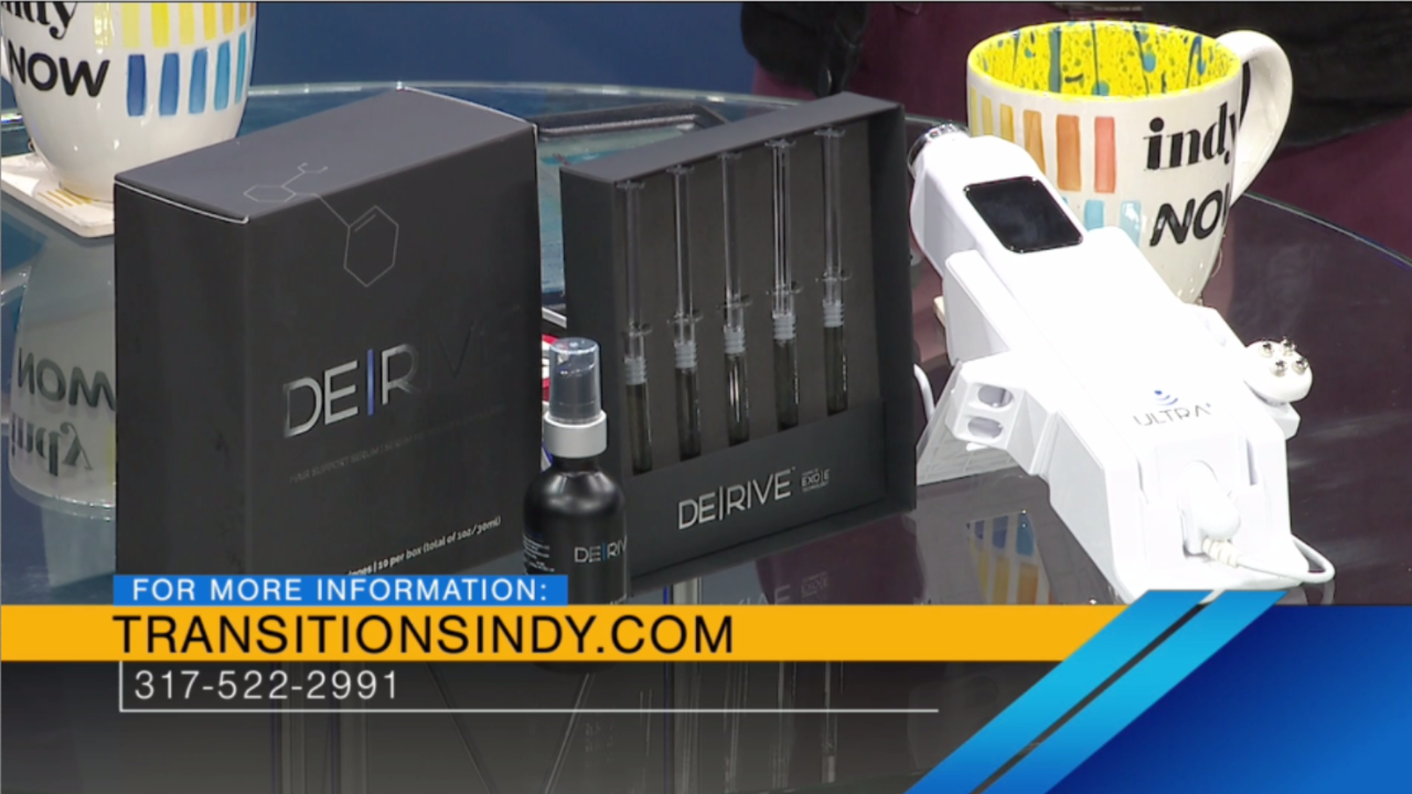 DE | RIVE Ultra+: The New Non-Invasive Hair Restoration Treatment at Transitions of Indiana