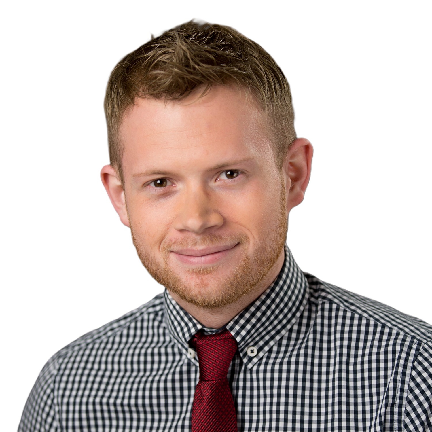 Andrew S., front view after treatment
