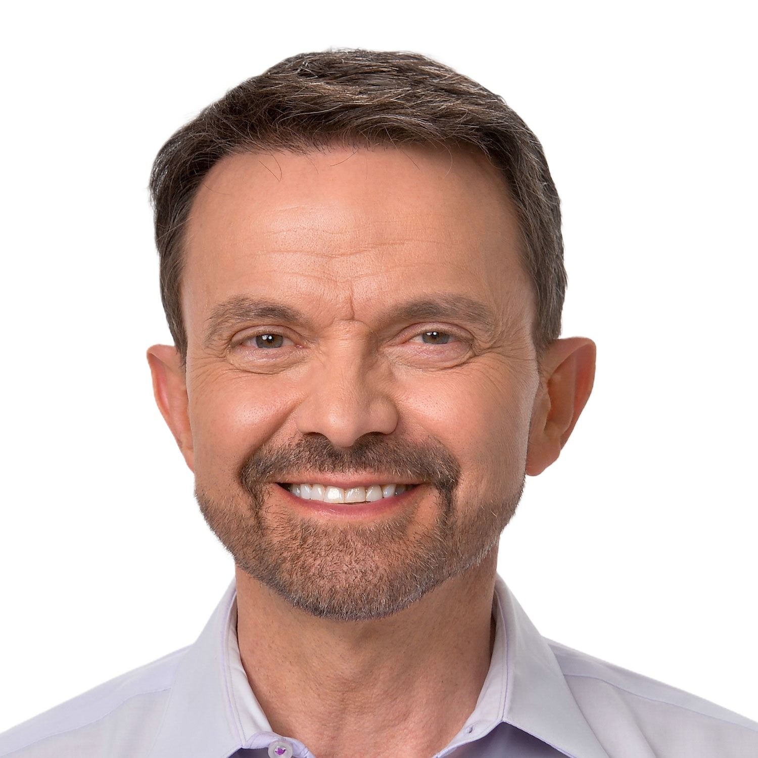 Paul Poteet, front view after treatment